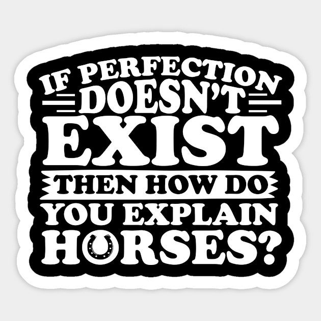 horses Sticker by CurlyDesigns